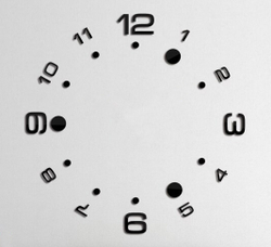 Комплект элементов для 3D часов/ Модель 8