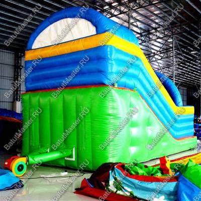 Коммерческий надувной батут "Жонглирующий клоун" 7*3.5*4.5 м