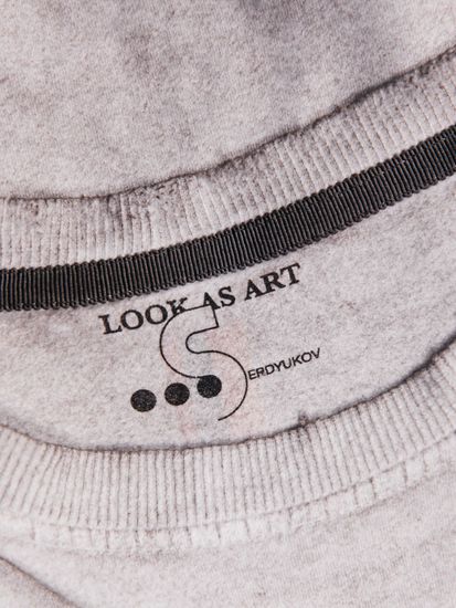 Serdyukov лонгслив DATA одежда унисекс стиль принт качество