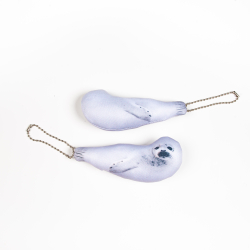 Мягкий брелок «Нерпа белая»