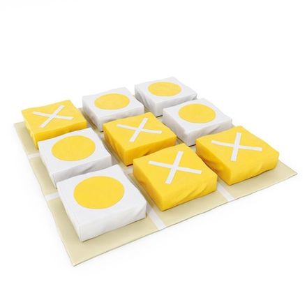 Мягкий развивающий модуль Romana «Крестики-нолики» (pastel)