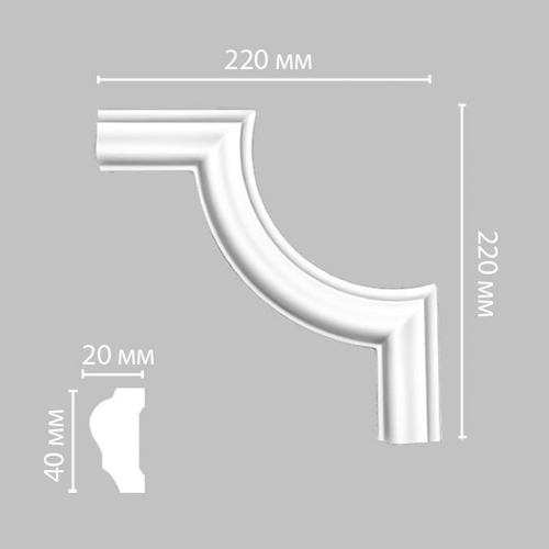 Угловой элемент DP 304 A