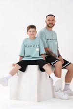 Фуфайка (футболка) для мальчика Леон-1 Виотекс ПЫЛЬНО-ГОЛУБОЙ