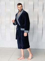 Халат мужской TIMOTHY Синий "Polens"