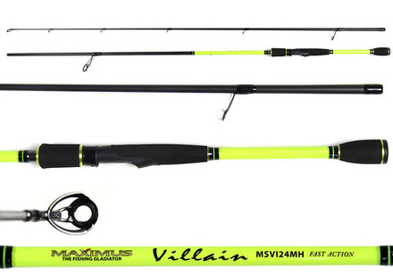 Удилище спин. Maximus VILLAIN 24MH 2.4m 15-40g (47395)