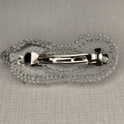 Авторская заколка для волос Пёрышко