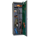 Сейф оружейный Safetronics MAXI 5P MЕ/к3, Электрон. кодовый + мастер ключ, 3 ружья
