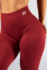 Леггинсы High-Waist Push-Up Leggings POWER 888 RED