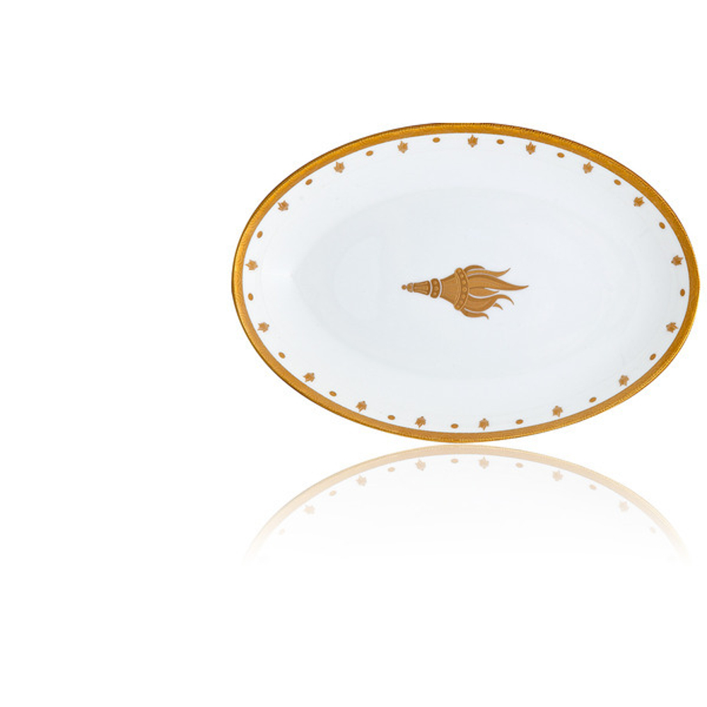 Блюдо овальное 38см Эмпайр Флэйм Royal Worcester