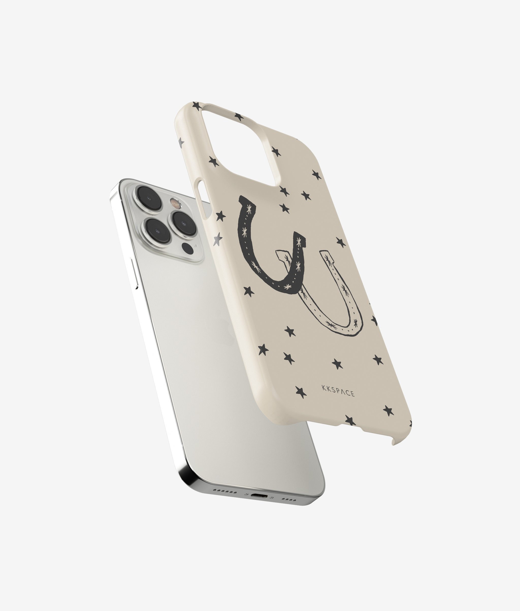 Чехол FOR LUCK (бежевый) для iPhone