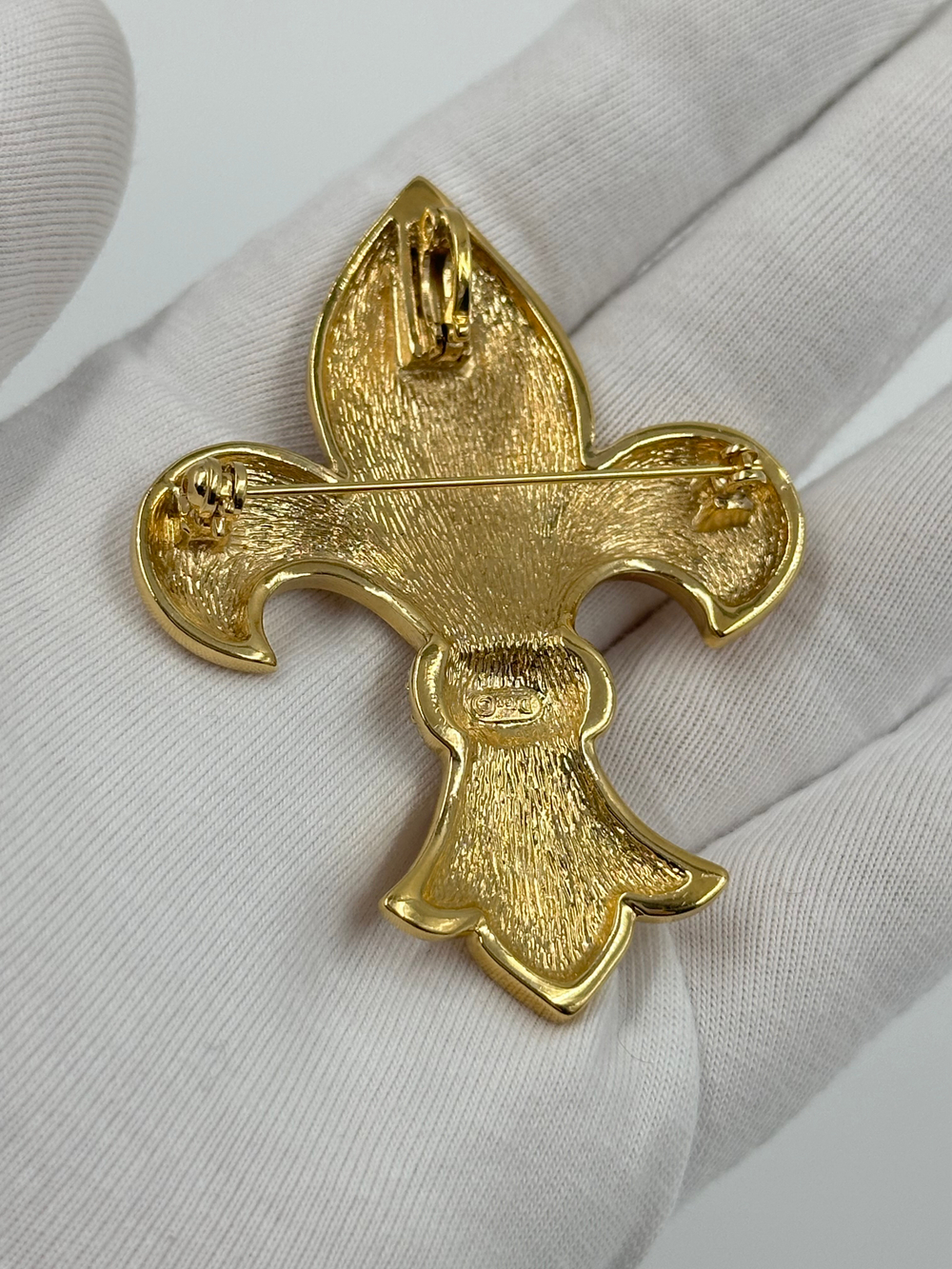 Брошь-кулон Fleur-de-lis Christian Dior