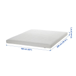 Матрас - ÅFJÄLL / АFJАLL IKEA/ ОФЬЕЛЛЬ ИКЕА, 200х160 см, белый