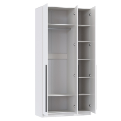 Шкаф для одежды 3-х створчатый Брандо 67.08, Белый