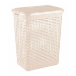 КОРЗИНА ДЛЯ БЕЛЬЯ 50Л, 420Х310Х560 ММ (бежевый)