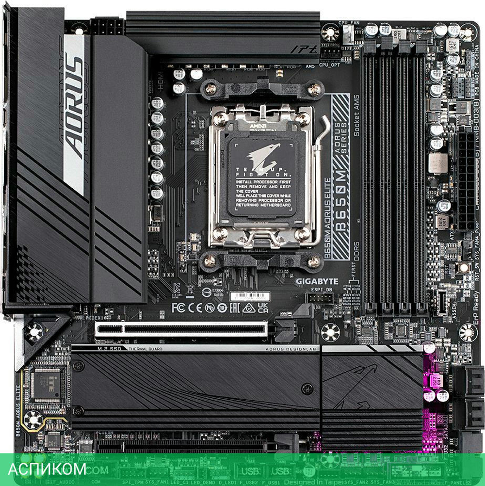 Материнская плата GigaByte B650M Aorus Elite DDR5