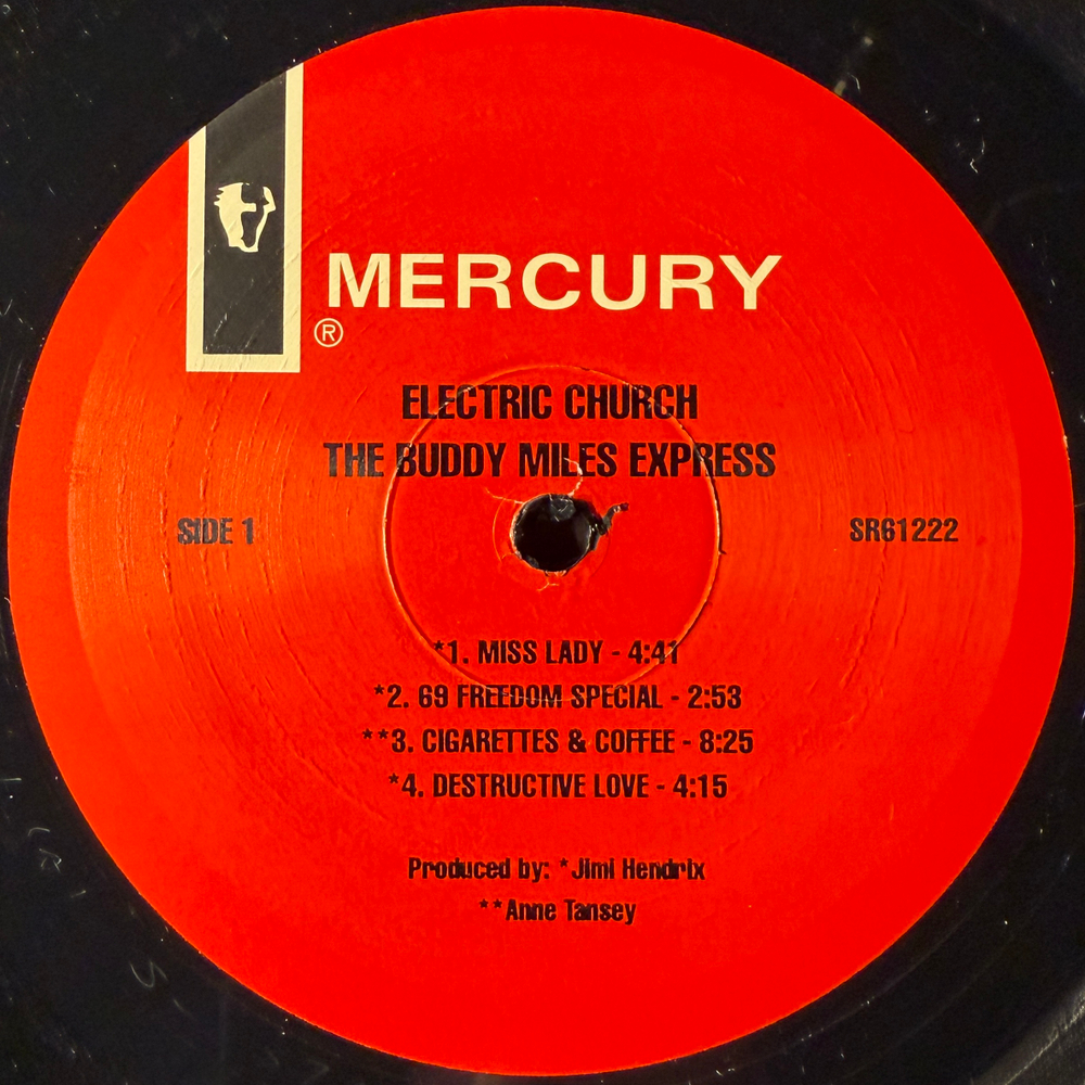 Buddy Miles Express ‎– Electric Church (США)