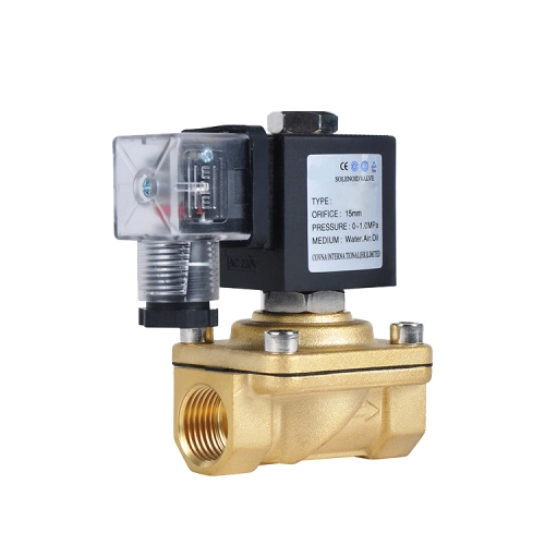 СК-11-50 Клапан электромагнитный соленоидный 2" Ду 50, Ру 10, NBR, двухходовой, нормально закрытый НЗ, с катушкой 220В AC