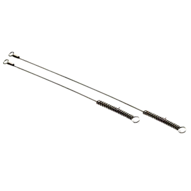 Поводок Cormoran Spintec жесткий с пружиной 15см 0.6мм 10-50г 2шт 77-30015