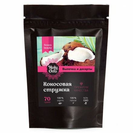 Кокосовая стружка кондитерская, 70 граммов