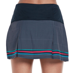 Теннисная юбка Lucky in Love Keepin It Rio Long Coast Rider Skirt - midnight