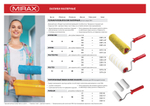 MIRAX POLYTEX, 40 х 180 мм, бюгель 6 мм, ворс 12 мм, полиакрил/полиэстер, все виды ЛКМ, малярный валик (03716-18)