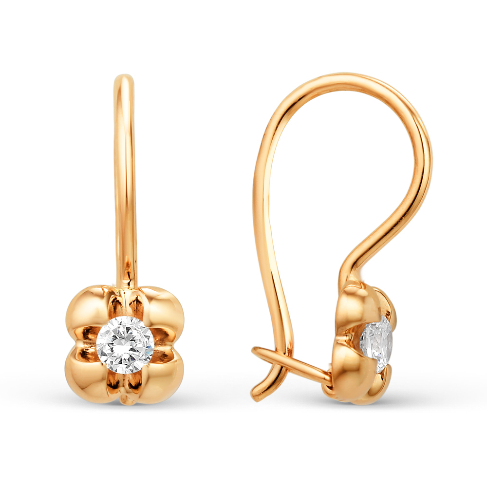 Серьги из золота 585 пробы