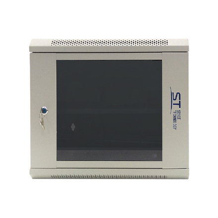 Шкаф настенный 9U ST-NC9U600 (серый) 2-х секционный