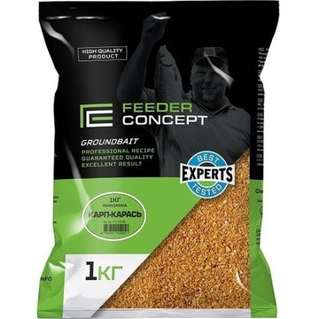 Прикормка Feeder Concept 1кг КАРП-КАРАСЬ
