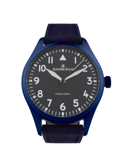 Часы кварцевые Earth Multi blue