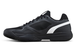 Мужские теннисные кроссовки Wilson Rush Pro 5 Clay - black/white/stormy weather