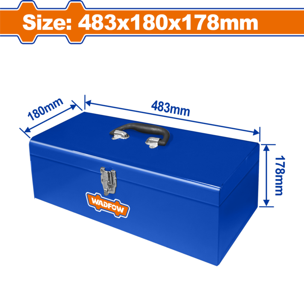 Ящик для инструмента 483х180х178 мм WADFOW WTB8A12
