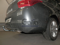 Фаркоп оцинкованный Galia C064A для Citroen C-Elysee 2013-, Peugeot 301 2013-(паспорт и сертификат в комплекте)(без электрики)