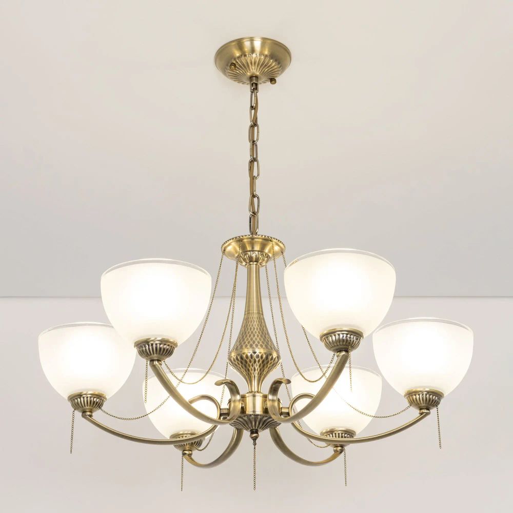 Citilux Франческа CL417263 Люстра подвесная Бронза