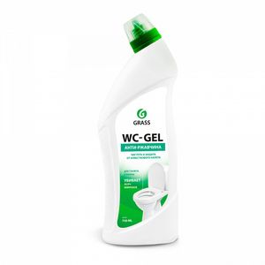 ЧИСТЯЩЕЕ СРЕДСТВО ДЛЯ ТУАЛЕТА И ВАННОЙ WC GEL GRASS 750МЛ