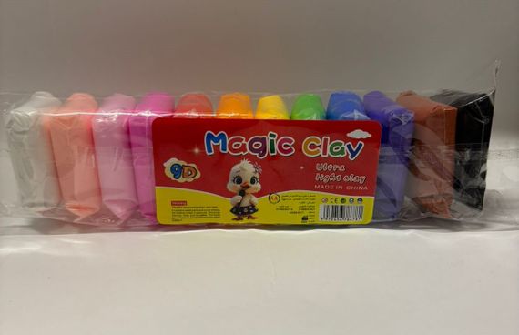 Plastilin \ Пластилин Magic Clay 12 ədədli kiçik