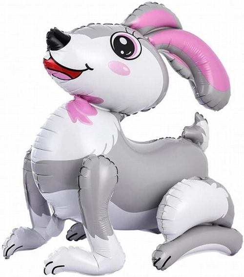 Шар (20''/51см) Ходячая фигура, Заяц серый