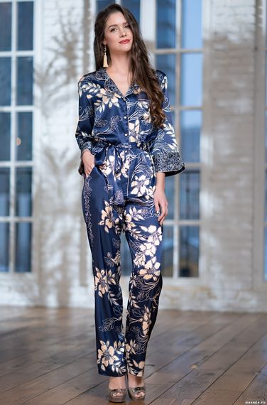 Пижама Mia-Amore 8446 &quot;Blue-Marine&quot;