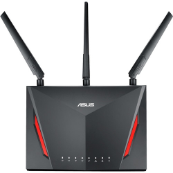 Роутер ASUS RT-AC86U 802.11ac 2.4/5ГГц 2917Mbps 4xGbLAN 2xUSB