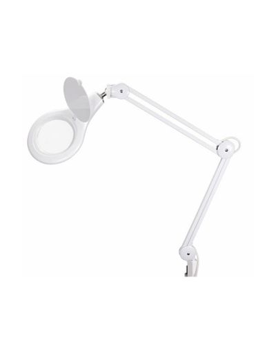 Rexant 31-0503 Лупа на струбцине  , круглая, 5D, с подсветкой 108 LED, белая