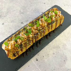 Лонг ролл с копченой курицей🌶