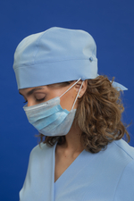 Шапочка с фиксаторами женская