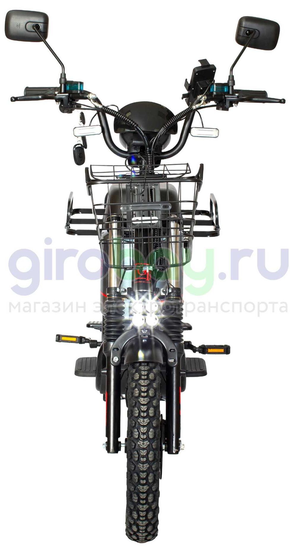 Электровелосипед GT U3 1000W (60V/30Ah) железофосфат - Серый фото №8