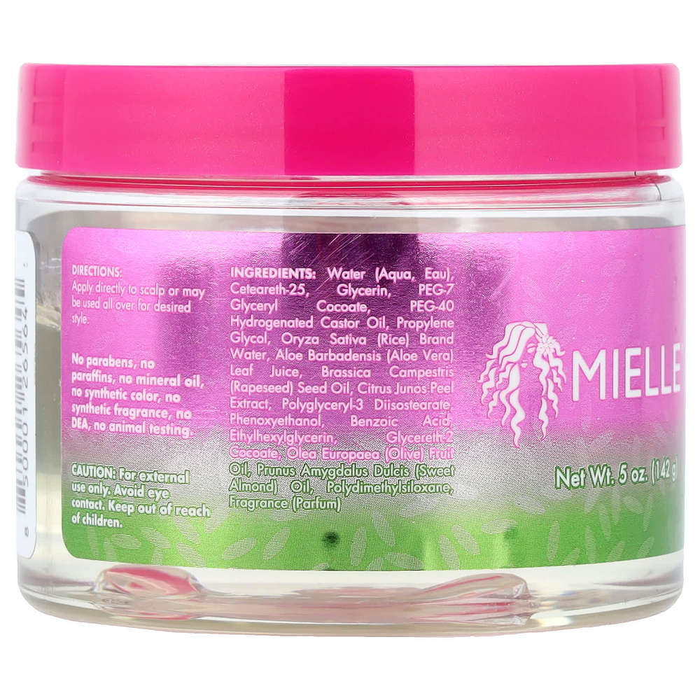 Mielle, Смесь рисовой воды и алоэ вера, гель для кос, 142 г (5 унций)