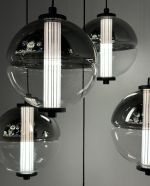 Подвесной светильник MD24022079-3B black/smoky