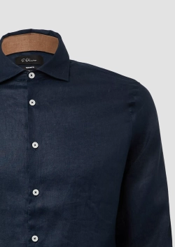 Классическая льняная рубашка s.Oliver Black Label