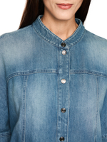 Джинсовое платье из хлопка