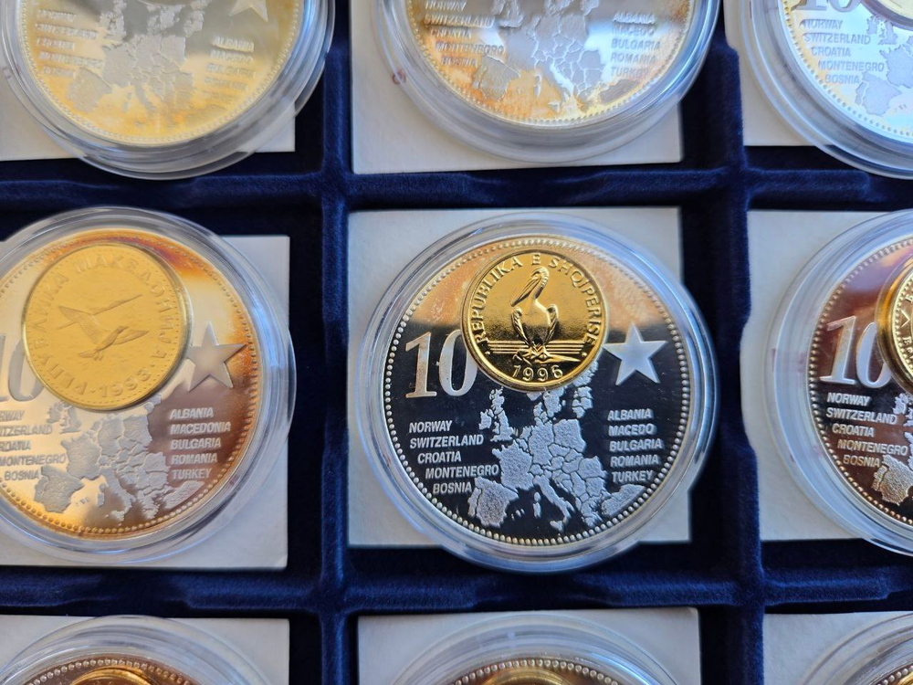Europe. Set of 12 Medals — The Forthcoming New Euro Countries: A Collector’s Must-Have!
