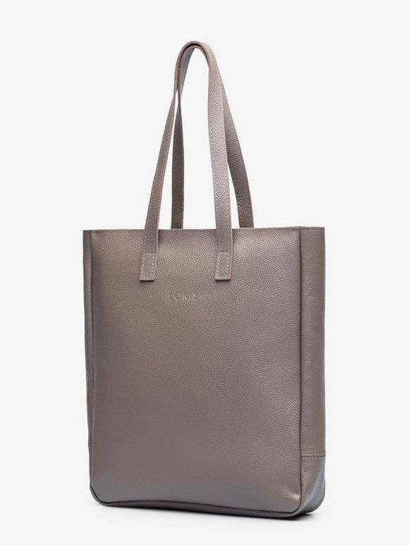 сумка шоппер капучино