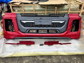 Бампер с решеткой цельный X3000 тягач (рестайл)