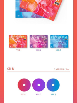 Альбом WJSN - Unnatural 9th Mini Album 3 Version SET